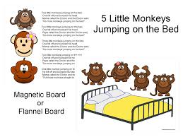 Five Little Monkeys jumping on the bed….Year 1