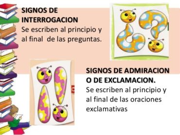 SIGNOS DE INTERROGACIÓN Y EXCLAMACIÓN