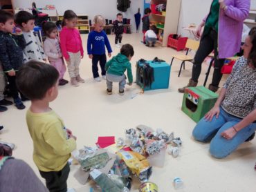 Taller de reciclaje y medio ambiente. Los viveros