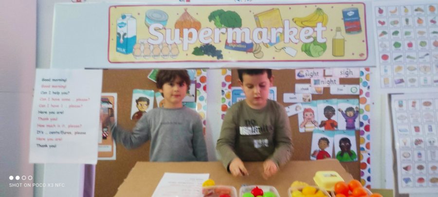Welcome to our Supermarket in Ms. Aurora’s class